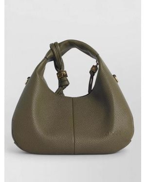 Ganni Mini Hobo Mini Shoulder Bag - Green