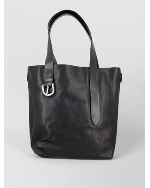 Our Legacy Leather Tote Bag - Black