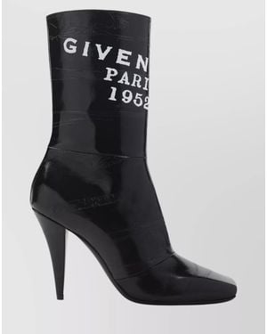 Givenchy Leather Ankle Boots - Black