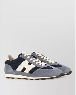 Hogan Leather Low-Top Trainers - Multicolour