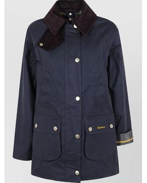 Barbour Cotton Single-Breasted Jacket - Blue
