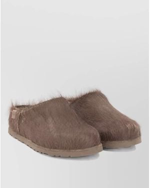 UGG Calf Hair Clogs - Brown