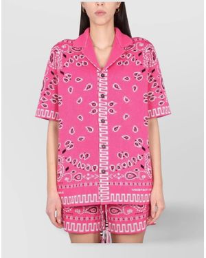 Alanui Cotton Shirt - Pink