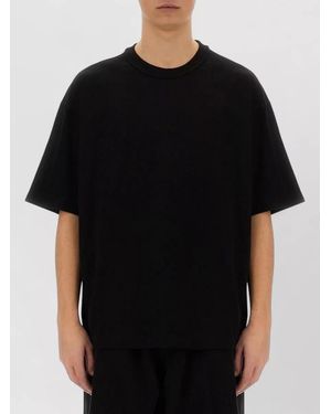 YMC Triple Jc Fm Crew Neck Graphic T Shirt - Black