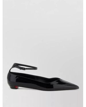 Christian Louboutin Erozeena Patent Court Shoes Pointed Toe Sole - Multicolour