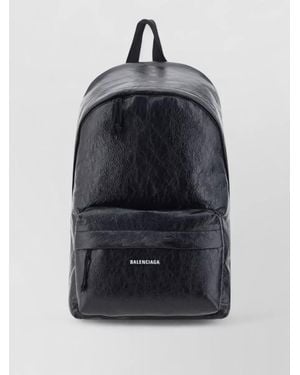 Balenciaga Lamb Leather Backpack - Blue