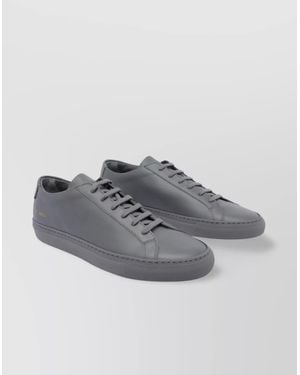 Common Projects Leather Low Top Sneakers - Gray