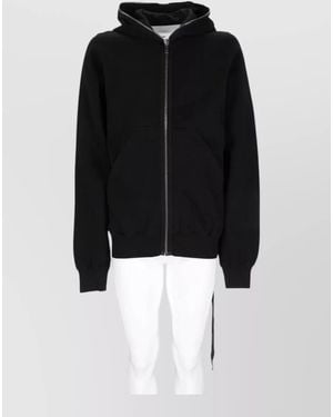 Rick Owens Cotton Hooded Jacket - Black