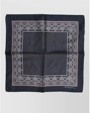 Dolce & Gabbana Silk Square Scarf - Black
