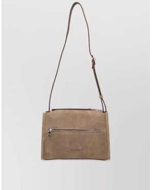 JW Anderson Leather Clutch Bag - White