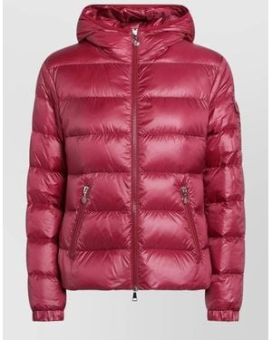 Moncler Down Parka Coat - Red
