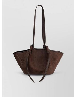 Yuzefi Mochi Large Woven Raffia Tote Bag - Natural