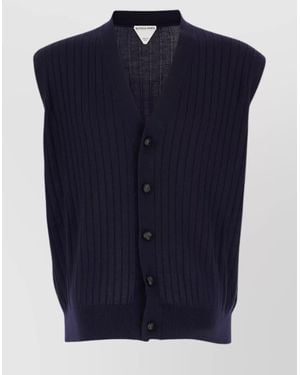 Bottega Veneta Wool Jumper - Blue