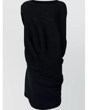 Issey Miyake Aerate Midi Dress - Black