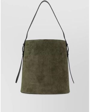 Coperni Na Leather Bucket Bag - Green