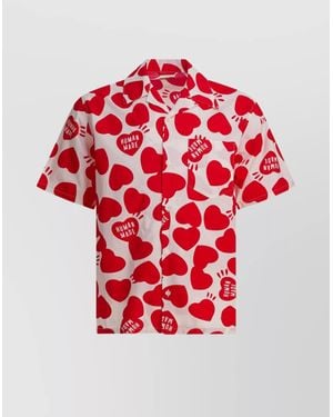 Human Made Cotton Vacation Shirt - Red