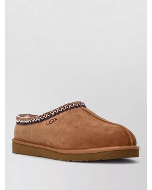 UGG Tasman Ii Slippers Contrast Stitching - Brown