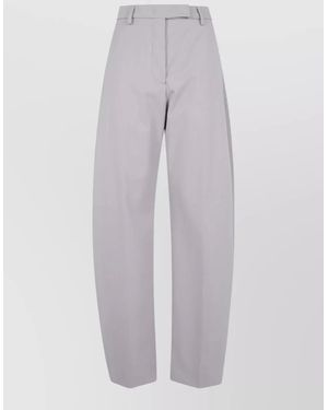 Thelatest Wide-Leg Suit Pants - Gray