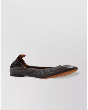 Lanvin Leather Ballerina Shoes - Multicolour