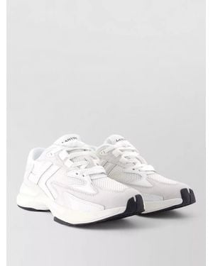Lanvin Jla Sneakers Mesh Panels Rubber Sole - White