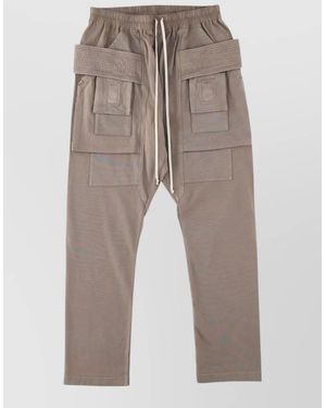 Rick Owens Cotton Straight-Leg Trousers - Multicolour