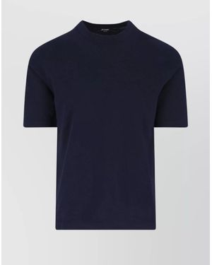 K-Way Cotton Crewneck T-Shirt - Blue