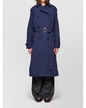OOF WEAR Nylon Trench Coat - Blue
