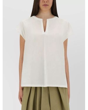 Aspesi Oversized Cotton Blouse - White