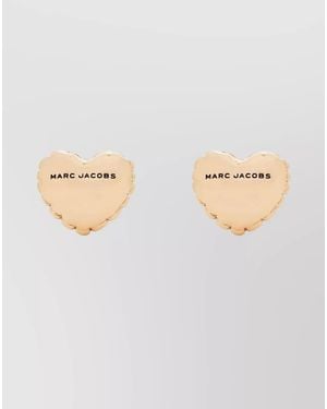 Marc Jacobs Heart Balloon Stud Earrings - Natural