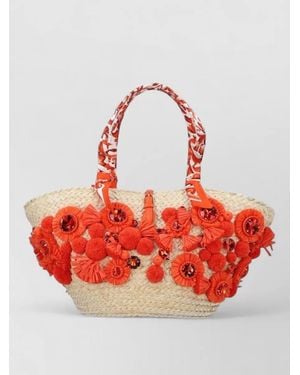 Dolce & Gabbana Capri Beach Bag - Red