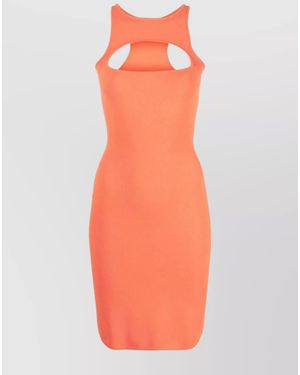 DSquared² Knee-Length Dress - Orange