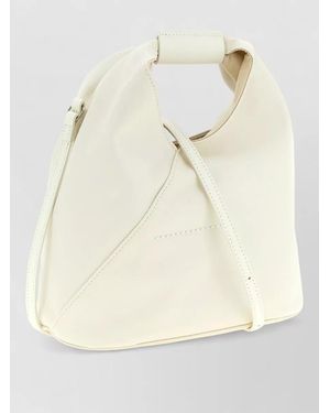MM6 by Maison Margiela Japanese Crossbody Bag - Natural