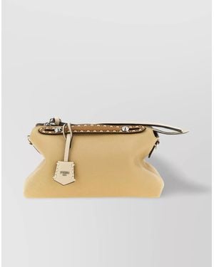 Fendi By The Way Medium Leather Crossbody Bag - Metallic