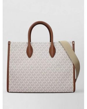 Michael Kors Fabric Tote Bag - Gray