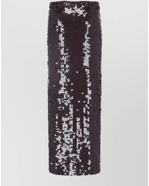 P.A.R.O.S.H. Knee-Length Pencil Skirt - White