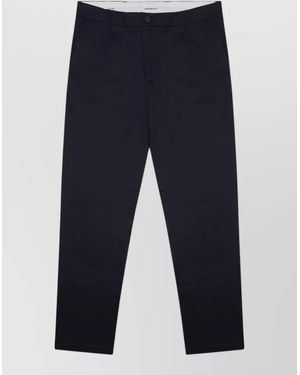 Department 5 Slim-Fit Straight-Leg Trousers - Blue