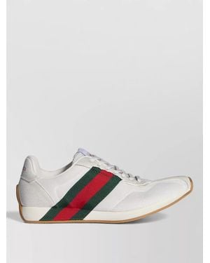 Gucci Leather Low-Top Sneakers - Multicolor