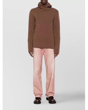 Lanvin Hooded Sweater - Brown