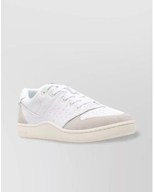 Sebago Storm Trainer Suede Panelling - White