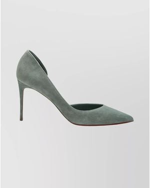 Christian Louboutin Suede Kate Pumps Pointed Toe - Metallic