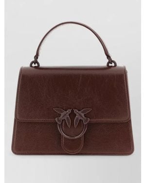 Pinko Love One Light Shoulder Bag Detachable Strap - Brown