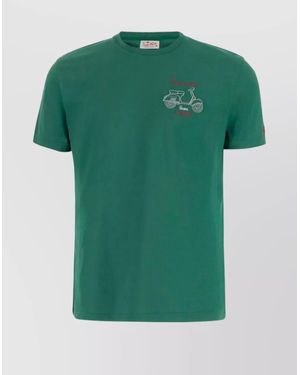 Tシャツ・カットソー MC2 Saint Barth T-shirt with chest print (TSHM001 04991H) UID_TSHM00105436H-MAN-T-SHIRT-