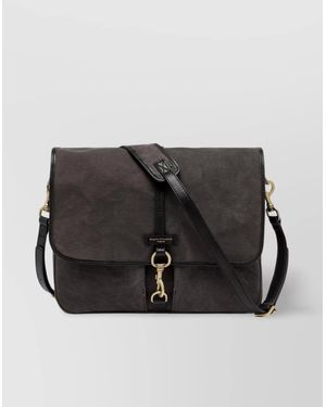 Gianni Chiarini Berlin Shoulder Bag With Adjustable Strap - Black