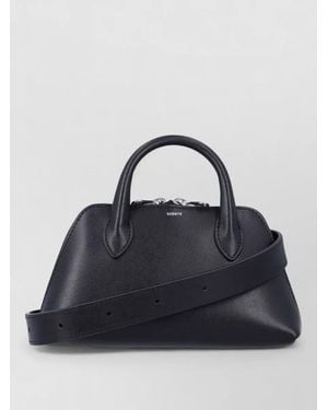 Coperni Leather Mini Belt Bag Top Handle - Blue