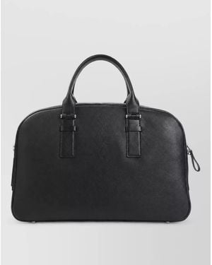 Tom Ford Leather Bowling Bag - Black