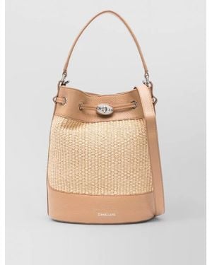 Zanellato Mondà Vimini Small Bucket Bag - Natural