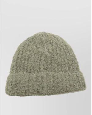 MM6 by Maison Margiela Ribbed Beanie - Green