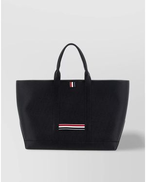 Thom Browne Medium Tool Tote Shopping Bag - Blue
