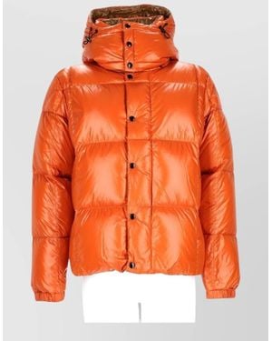 Moncler Puffer Coat - Orange