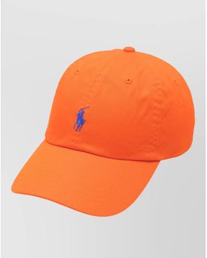 Polo Ralph Lauren Cotton Logo Baseball Cap - Orange